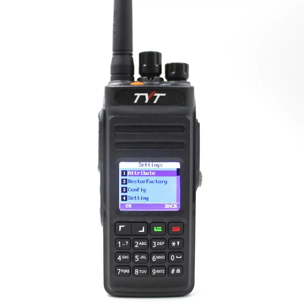 TYT md 398 цифровая рация 10 Вт UHF 400 470 МГц Двусторонняя радиосвязь любительский