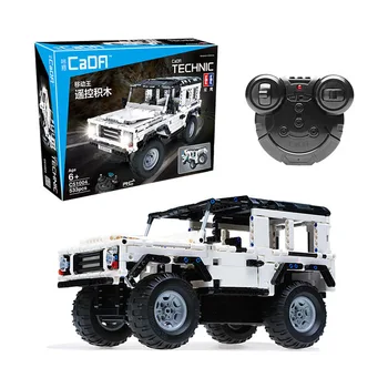 

AIBOULLY C51004 lepining Technic Series 553 PCS Defender RC Car Model SUV DIY Building Block Car Brick Toys For Children
