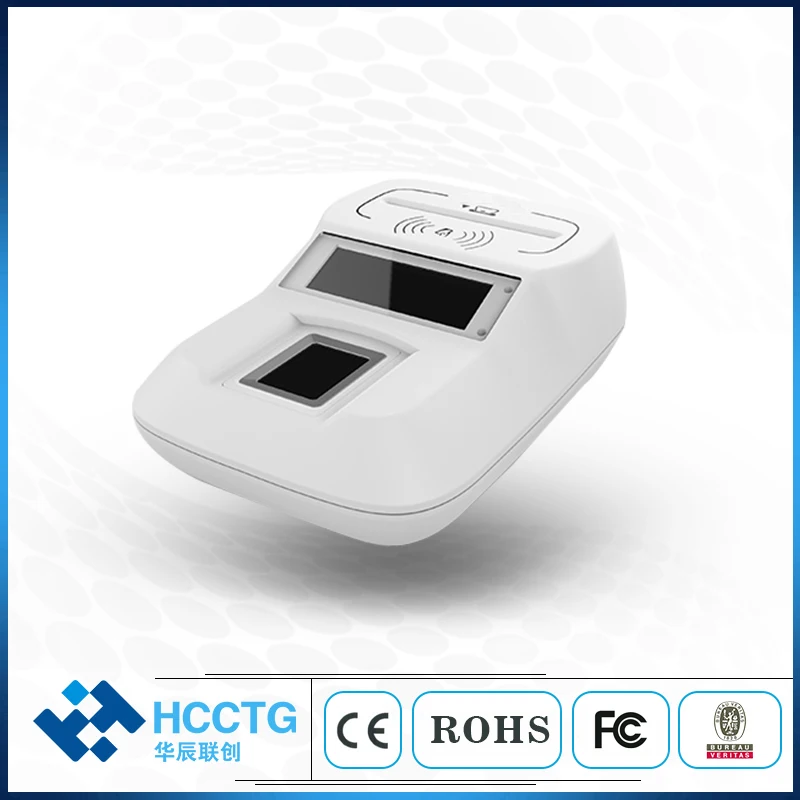 USB+ Bluetooth считыватель смарт-карт с считывателем отпечатков пальцев HD8-FI