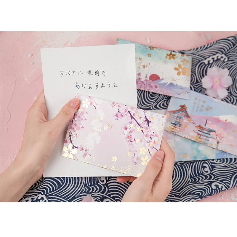 1 упак./лот Милая цветная бумага конверт поздравительная открытка свадебные пригласительные открытки подарки сумка офисные принадлежности