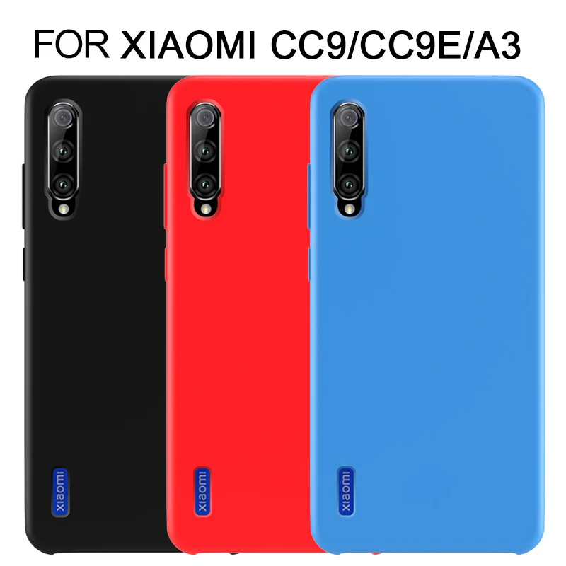 Для Xiaomi mi A3 чехол мягкий жидкий силиконовый чехол для Xiaomi mi 8 Lite mi A3 lite CC9 CC9e 9T 9 SE красный mi Note 5 6 7 Pro 7S Чехол