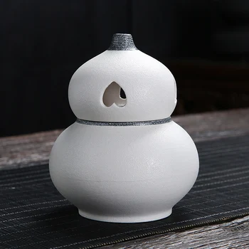 

Ceramic Electric Incense Burners Mini White Buddhist Incense Burner Room Parfume Bruleur Bougie Portable Incense Holder MM60XXL