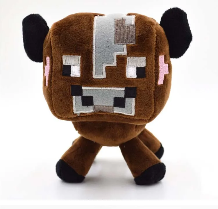Stuffed Plush Toys Minecrafed  Plush  Doll Zombie Bat Squid Mooshroom Enderman Ocelot Pig Baby Sheep Various styles Kids  Gift