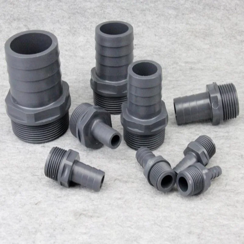 Hose Pipe Fitting Pipe Fitting Water Pipe Fitting Pagoda Connector Soft Water Pipe Connector UPVC Fittings Irrigation Hose Parts 1 Pcs