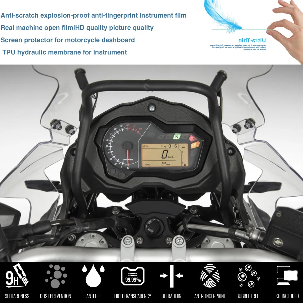 Motorcycle Screen Protector Cluster Scratch Protection Film Dashboard Instrument Speedometer For Benelli TRK 502 502x