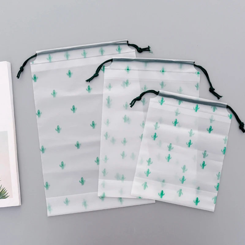 

Cactus Transparent Cosmetic Bag Women Make Up Organizer Storage Ladies Cosmetic Bag For Make Up Clear Toiletry Travel Case