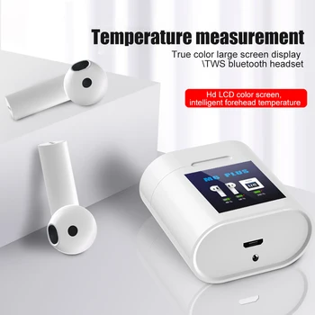 

M6 Plus TWS Wireless Earphones Bluetooth 5.0 Headphone For Apple Android Universal Wireless Headset With HD LCD Color Screen