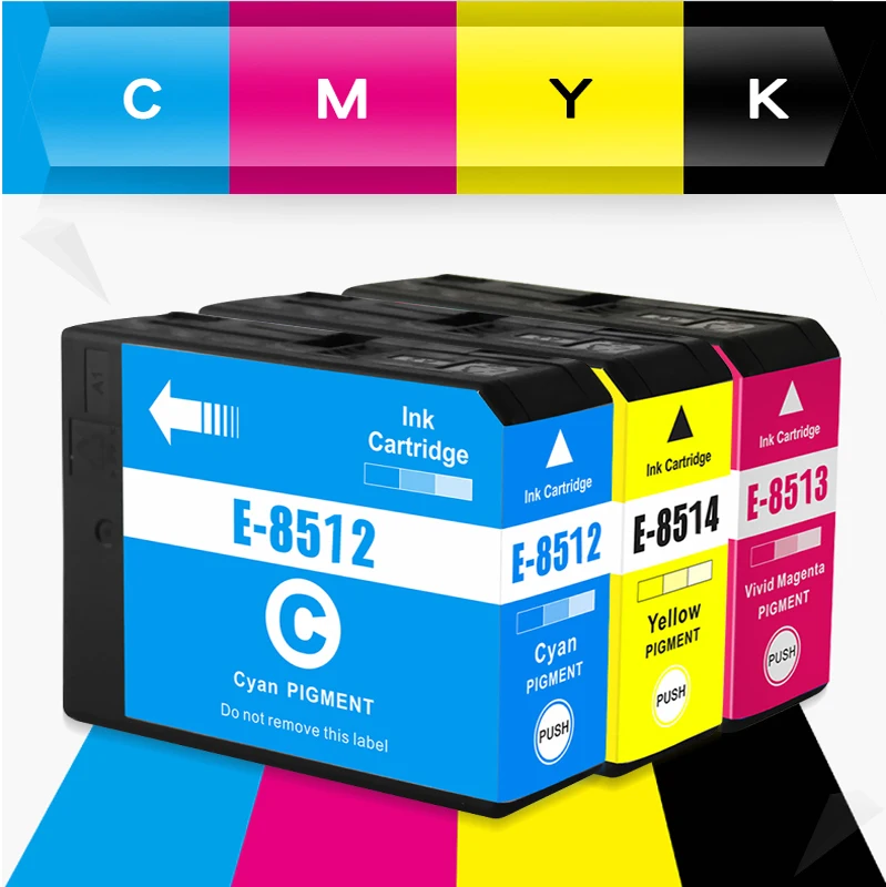 E-8511-9 9 шт. чернильный картридж для принтера Epson суреколор p808