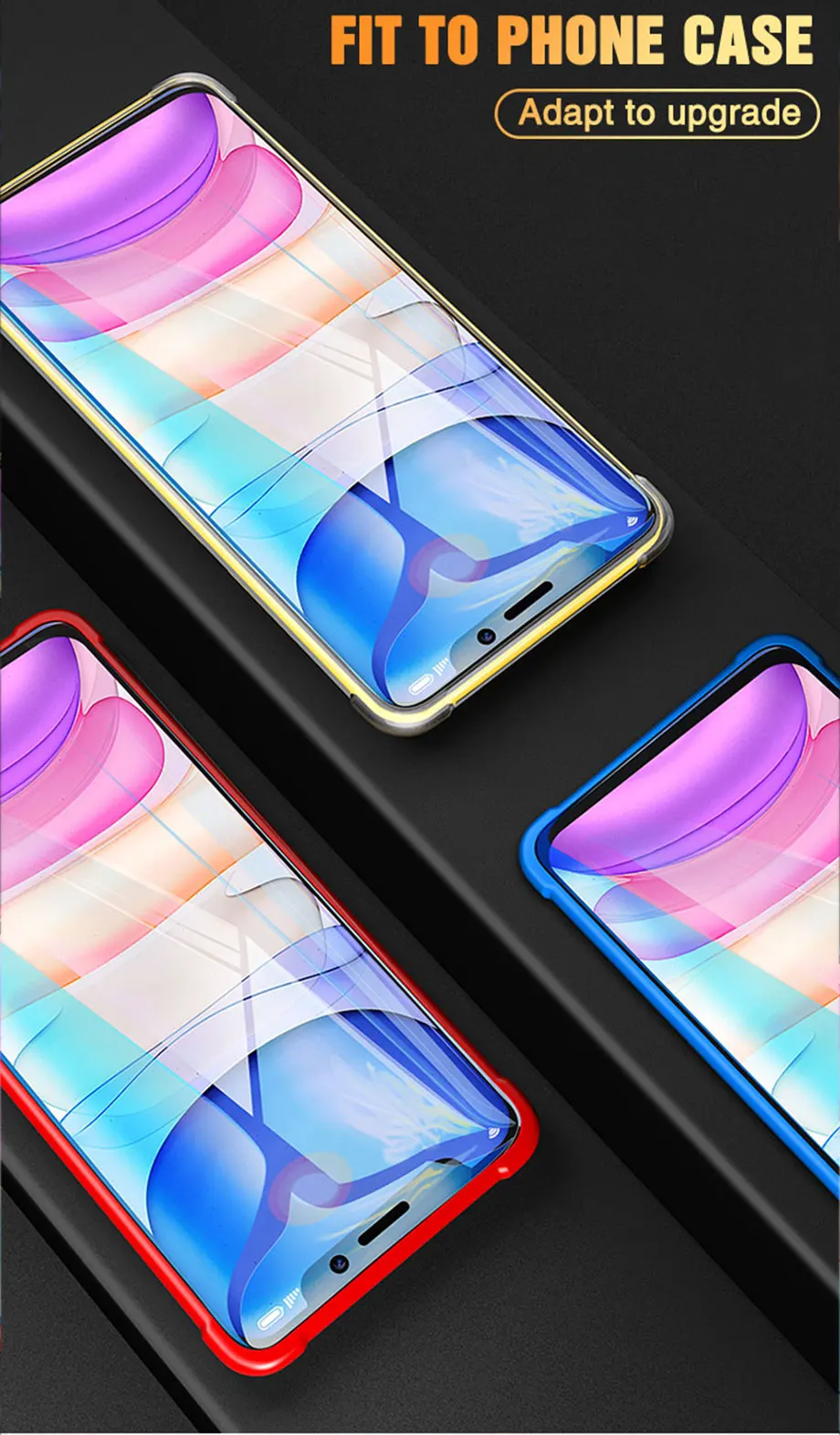 Hydrogel Film Screen Protector For iPhone 11 12 Pro X Xr XS Max Soft Protective Film For iPhone SE 6 7 8 Plus Screen protector phone screen cover