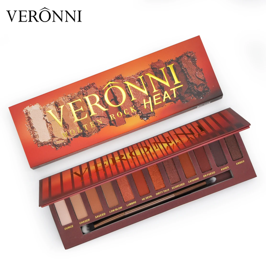 

VERONNI Charming Eyeshadow 12 Color Eye shadow Palette Make up Palette Shimmer Matte EyeShadow Powder Fashion Color