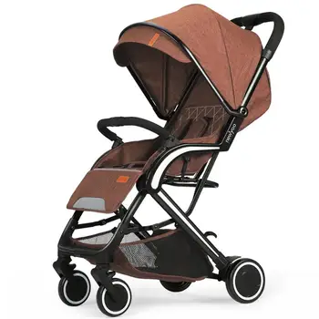 

2020 new Lightweight baby stroller can sit reclining portable folding child carriage four-wheel shock-absorbing newborn carriage