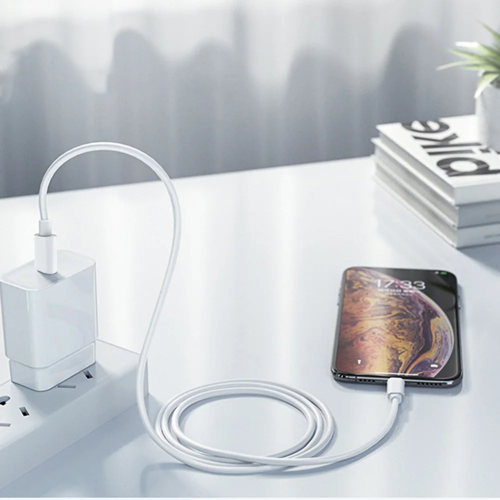 5X type C для светового кабеля для iPhone X XS XR 8 36W PD Быстрая зарядка USB C кабель передачи данных для MacBook IPad iPod