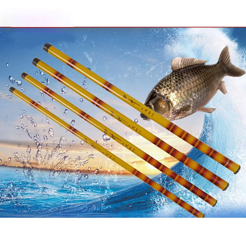 Mini Portable 3.6-6.3M Stream Fishing Rod Glass Fiber Telescopic Fishing Rod Ultra Light Carp Fishing Pole