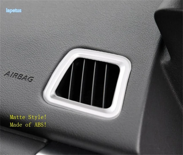 Mattes Innen zubehör Zentral steuerung Luft getriebe Glas hub Schalttafel  Abdeckung Verkleidung für Jaguar E-Pace E Pace 2018-2023 - AliExpress