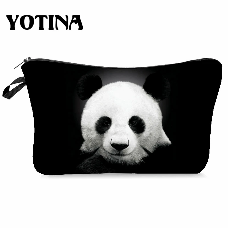 bpd36954 Yotina женская косметичка llama 3D печать с разноцветным рисунком Макияж сумка на молнии путешествий Органайзер для макияжа - Цвет: bpd36954