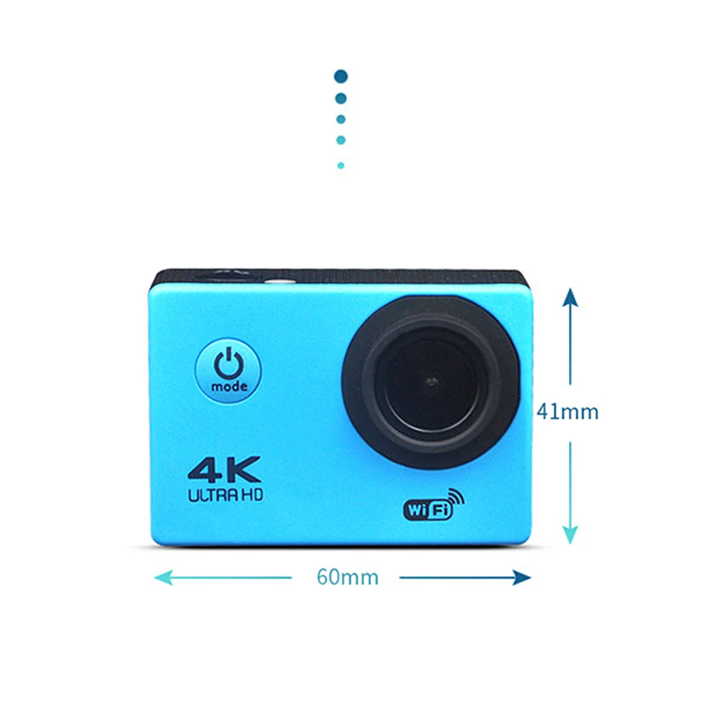 HD 4K камера 1080P HDMI HDR WDR 30M Дайвинг водонепроницаемый шлем видеозапись WIFI s