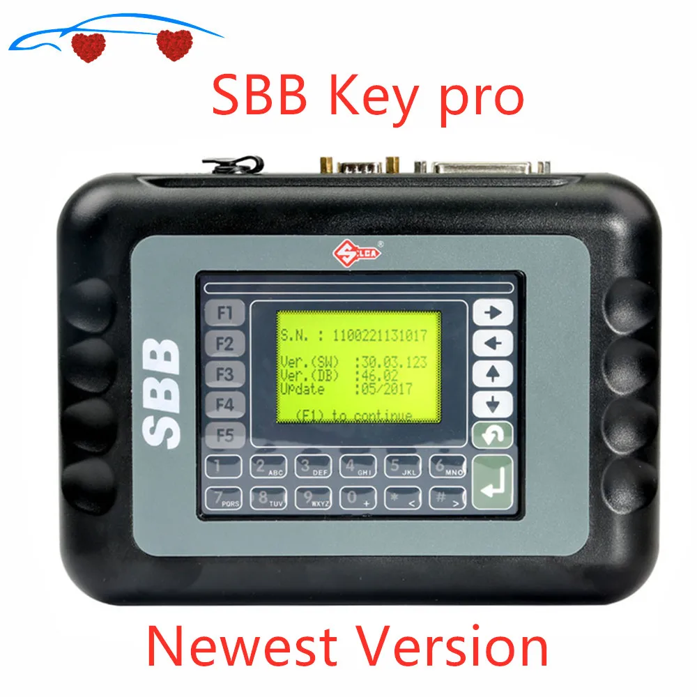 Новинка 2022 программатор смарт-ключей SBB PRO OBD2 транспондер Silca V33.02 или V48.99