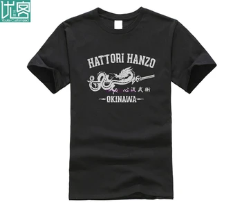 

Tops Summer Cool Funny T Shirt Hatori Hanzo Japanese Samurai Swords Kill Bill Katana Printed T shirt FN9157 Print T Shirt Men