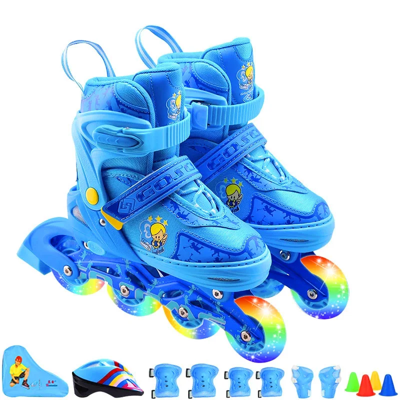 

Sun Art Skates Children Full Set 3-5-6-8-10-Year-Old Men And Women Adjustable Skates Single Row Skates Manufacturers