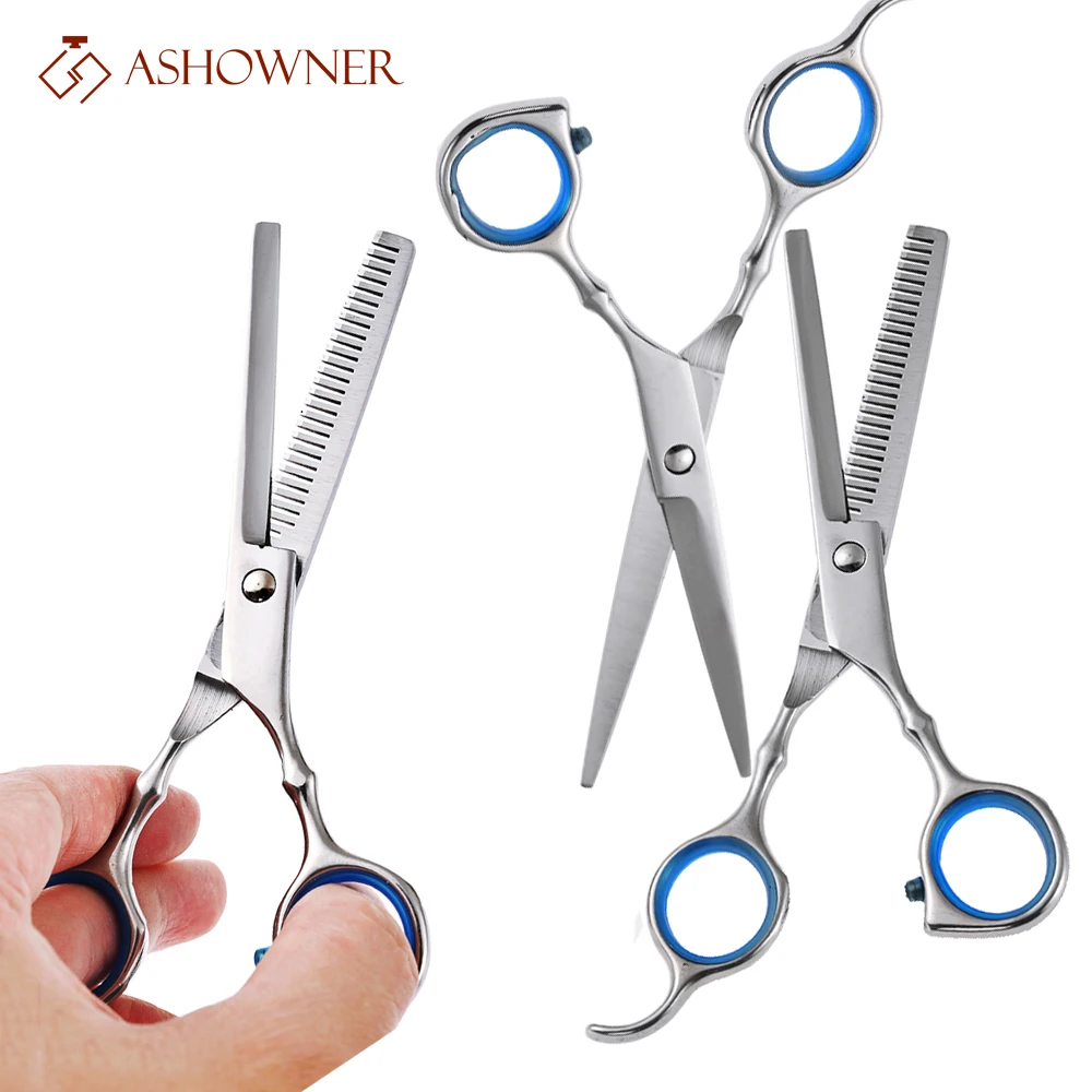 Tijeras profesionales de peluquería para peluquero, Máquina para cortar cabello de adelgazamiento, herramienta de estilismo para mascotas, aseo para cabello, tijeras