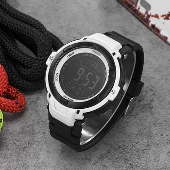 

NEW Arrival Montre Homme OHSEN Electronic Digital Watch Men Male Wristwatch Military Rubber Band Waterproof Sport Watch Relogio