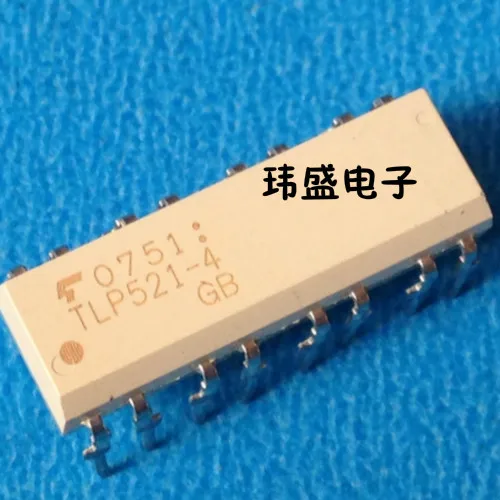 10PCS TLP521-4 light coupling DIP-16 16 feet 4 gb quality TLP521-GR 100% new and original