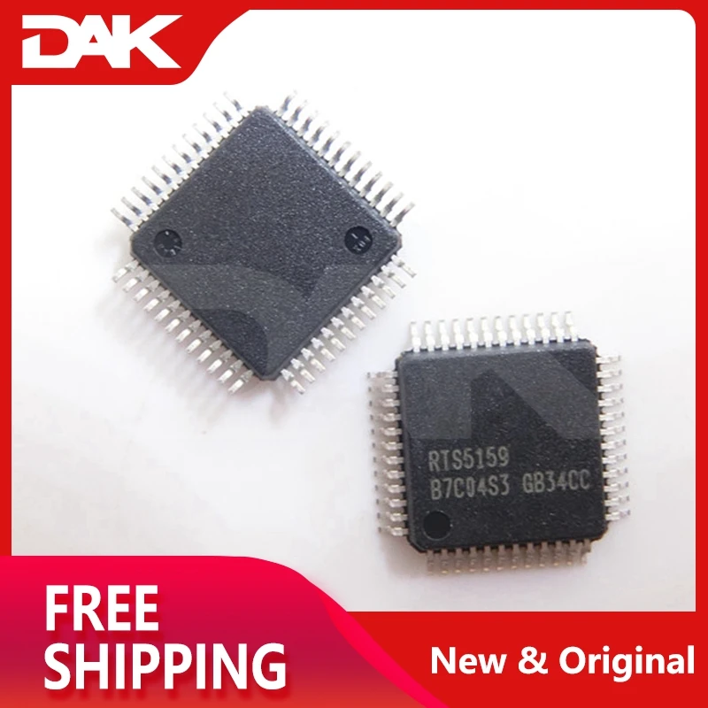 2 шт. RTS5159-GR QFP48 USB 0 SD/MMC/MS/MSPRO/xD-картинка и смарт-карта/sim-карта распознаватель