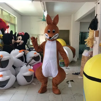 

2019 Australia Kangaroo Mascot Costume Parade Party Dress Halloween Adult Outfit Interesting Funny Cartoon Character Clothing