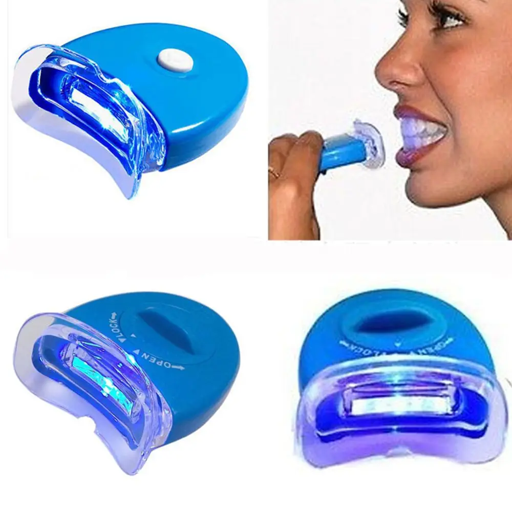Горячий синий светодиодный отбеливатель для зубов, УФ-светильник, стоматологическая Лазерная лампа, светильник, инструмент для ухода за зубами, косметический лазер, новинка, для женщин, красота, здоровье