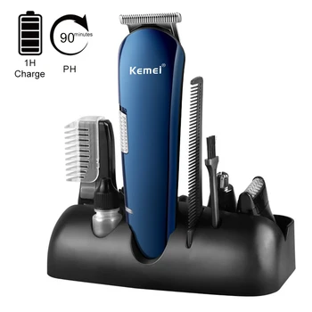

Professional Electric Hair Clipper USB Rechargeable Men's Cordless Haircut Adjustable Blade Multi-function Beard Trimmer