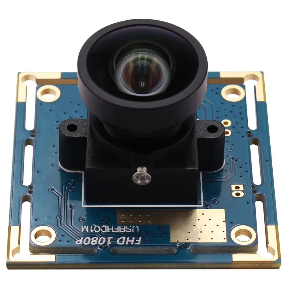 Модуль USB камеры 2MP 1080P Full HD CMOS OV2710 30/60/100fps веб камера с объективом без разводки для