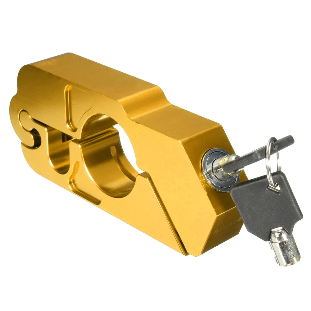 

ATV Lock Brake Aluminum Scooter Security Grip Anti-theft Throttle Motorbike