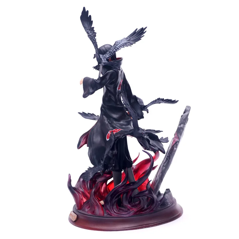 Аниме Наруто Akatsuki косплей реквизит мультфильм Учиха Итачи ручной работы модель украшения Хэллоуин реквизит