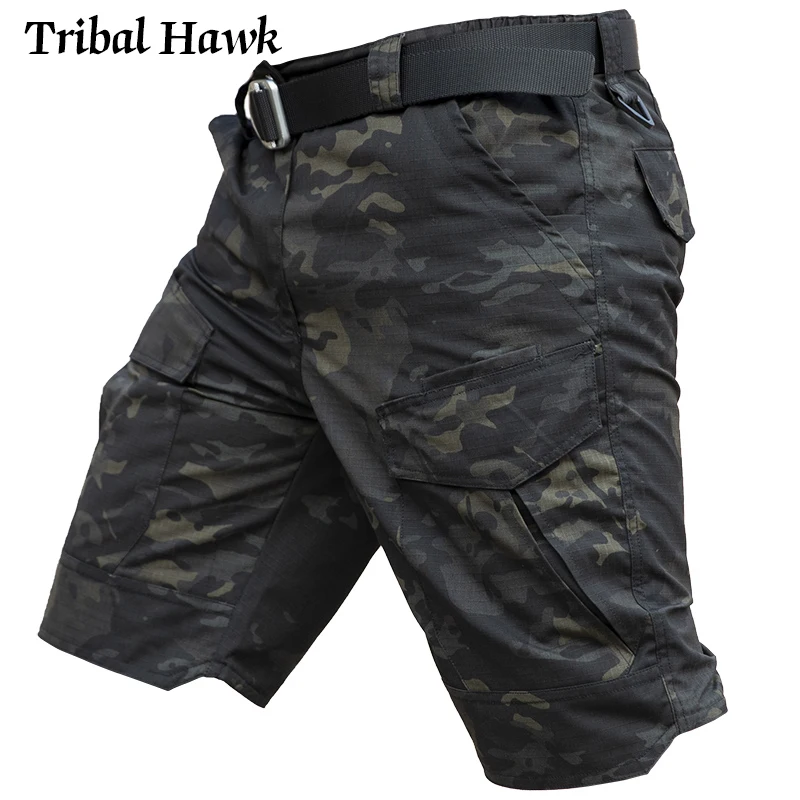Cotton Shorts Pants Military Army Waterproof Tactical Camouflage Summer Multi-Pocket