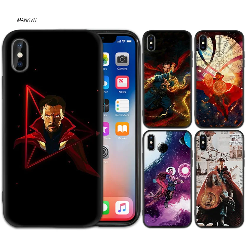 

Silicone Case Cover for iPhone XS XR X 7 8 6 6S 5C 5E 5S 5 Plus Max iPhone 11 11ProMax 6+ 7+ 8+ Dr. Doctor Strange