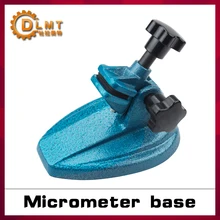 Support micromètre numérique en fonte, 1 pièce, indicateur sur pied