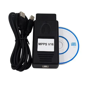 

Flasher Remap Cable Vehicle Diagnostic Tool MPPS V16 ECU Chip Tuning Tool For EDC15 EDC16 EDC17 Checksum SMPS MPPS 16 CAN