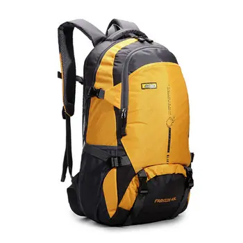 

New Fashion Men Nylon Backpack Travel Bag Large Capacity Versatile Utility Mountaineering Multifunctional Backpack Luggage Bag