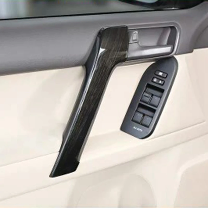4PS интерьер АБС-системы автомобиля дверные ручки Накладка для Toyota Land Cruiser Prado FJ150 150 2010- года аксессуары