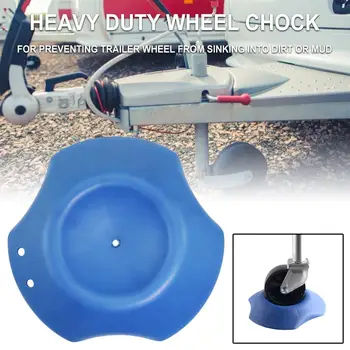 

Car Wheel Chock Heavy Duty Wheel Chock Car Accessories For Preventing Trailer Wheel From Sinking Into Dirt Or Mud