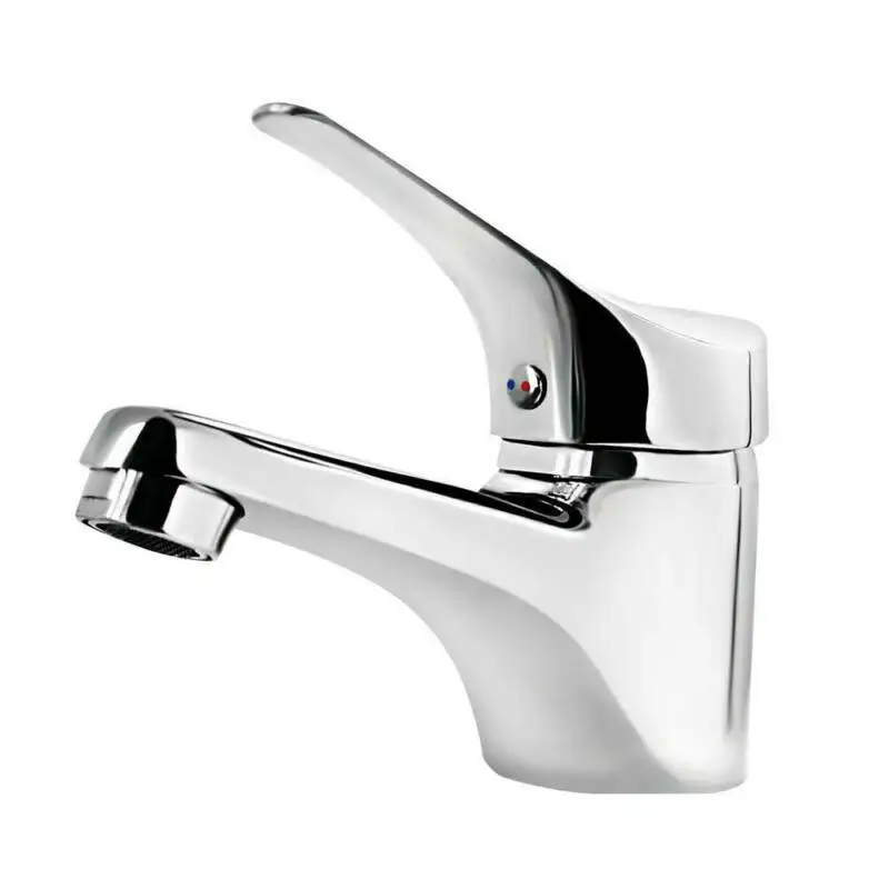 Хромированный смеситель для раковины однорычажный кран ванной комнаты