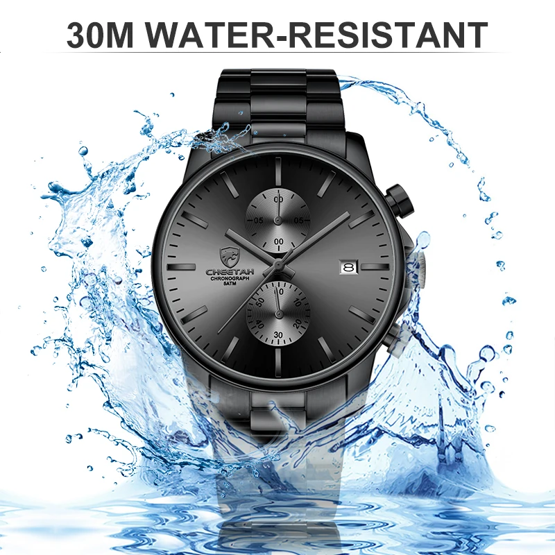 2020 новая сатиновая юбка американка мужские часы топовая фирма Роскошные