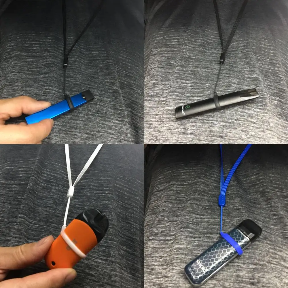

Electronic Cigarette Vape Silicone Ring Necklace lanyard Portable for For Smok Novo Nord Uwell Caliburn Minifit Infinix Zero Kit