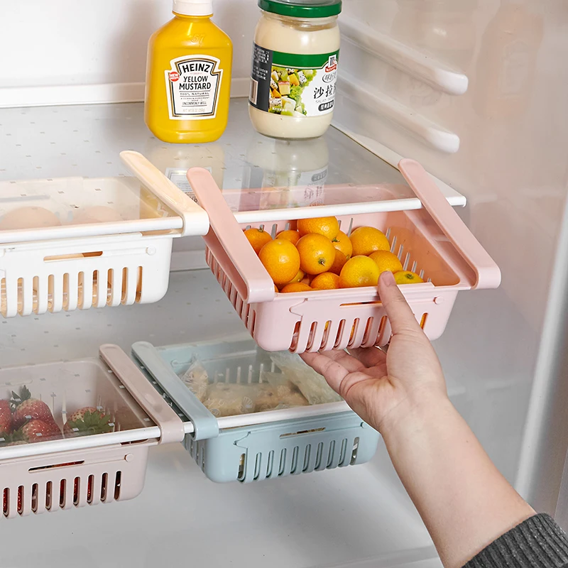 2 шт набор кухонных аксессуаров для хранения Контейнер Холодильник Организатор
