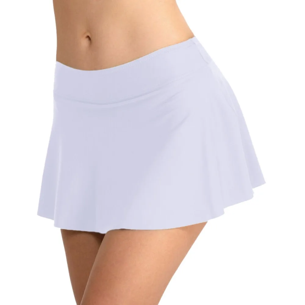 Женские спортивные юбки теннисная юбка брюки для тенниса юбка для фитнеса дышащая Бадминтон Спорт экспозиция короткая юбка tenis feminino