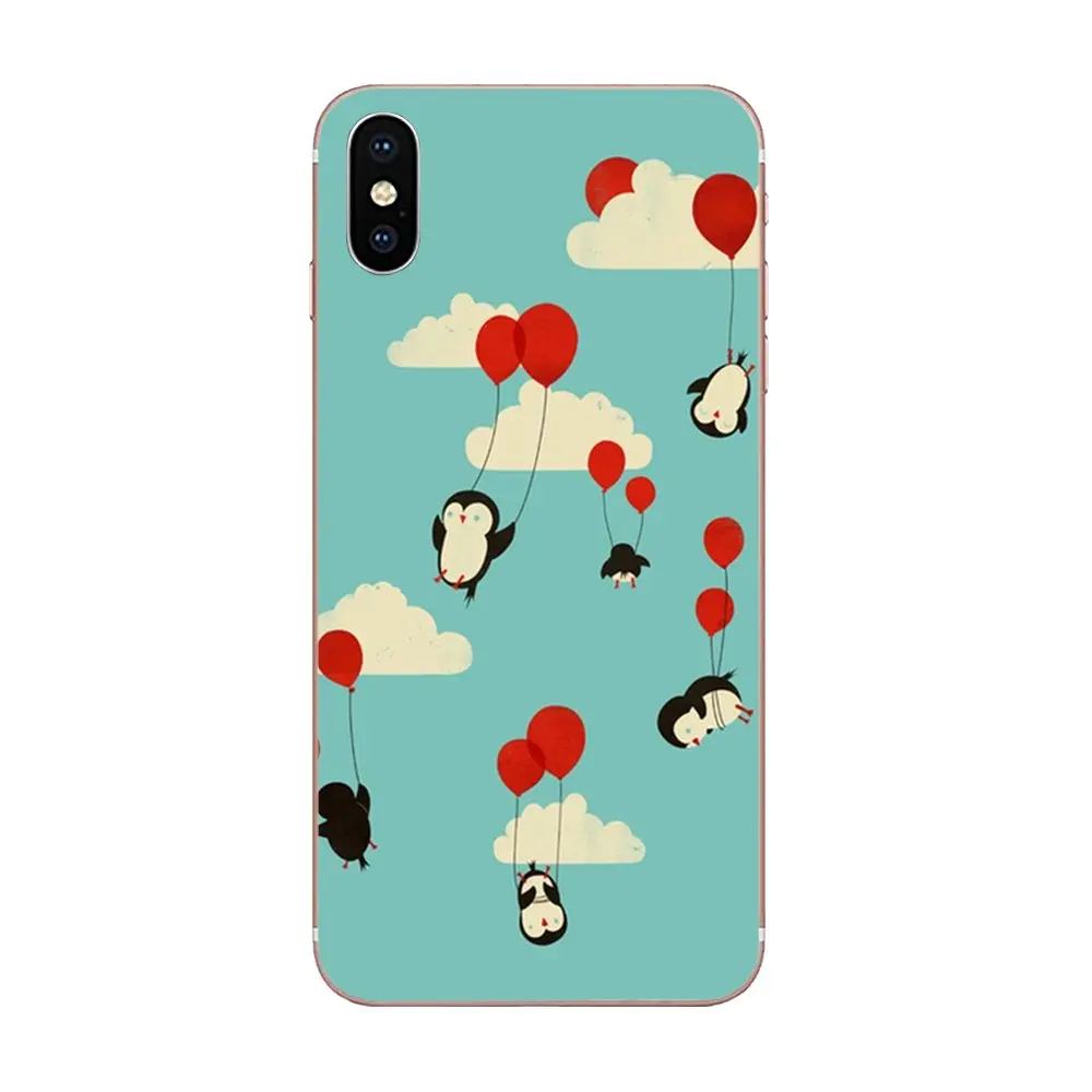 Soft TPU Cell Case Arctic Penguins For Huawei Honor Mate 7 7A 8 9 10 20 V8 V9 V10 G Lite Play Mini Pro P Smart - Цвет: as picture