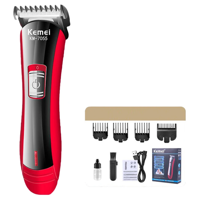 Kemei KM-7055 Hair Trimmer and Clipper For Men