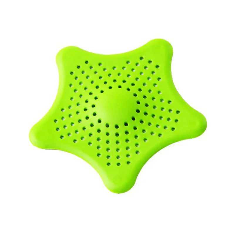 Green 2 шт душ кухня стоппер ситечки силиконовые Ванна Слив крышка фильтр протектор для пола Прачечная кухня ванная комната - Цвет: Green