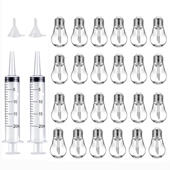 

50Pcs/lot 6ML Empty Lip Gloss Tube Containers Light Bulb Shaped Lip Balm Tube Bottles Cosmetic Containers For Wholesale