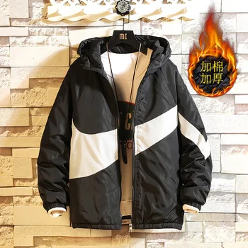 

jacket men New 2019 cotton jacket for casual couples with a jacket and jacket Women jacket Winter jacket, warm coat Big yards